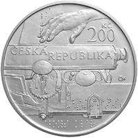 200 Kč 2013 250. výročí narození Aloyse Klara PROOF