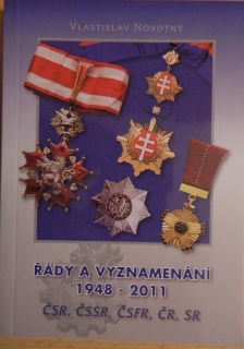 KATALOG - ŘÁDY A VYZNAMENÁNÍ 1948-2011